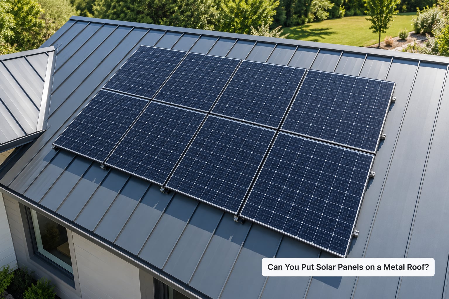 Can You Put Solar Panels on a Metal Roof?