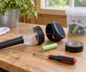 how to dispose of solar light batteries safely