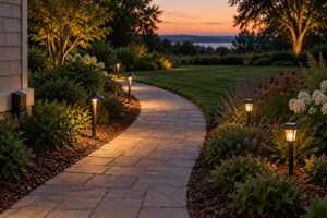 low voltage vs solar landscape lighting