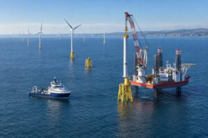 how offshore wind farms are built
