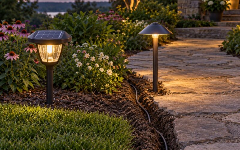 Solar vs Wired Landscape Lighting Pros and Cons (October 2026)