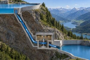 how pumped hydro storage works