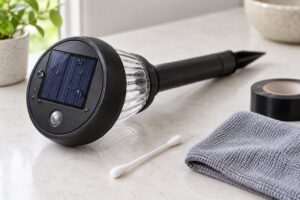 why do solar lights turn on during the day