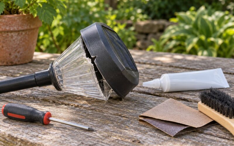 How to Repair a Cracked Solar Light Housing in 2026: Easy Fix