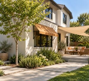 how to shade a house to cut cooling costs