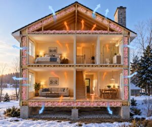 how insulation affects heating costs