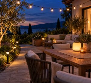 how to light a patio without electricity