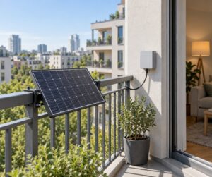 how balcony solar systems work