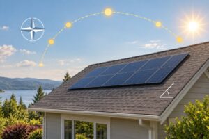 best roof pitch for solar panels