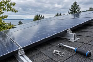 how to protect solar panels from wind