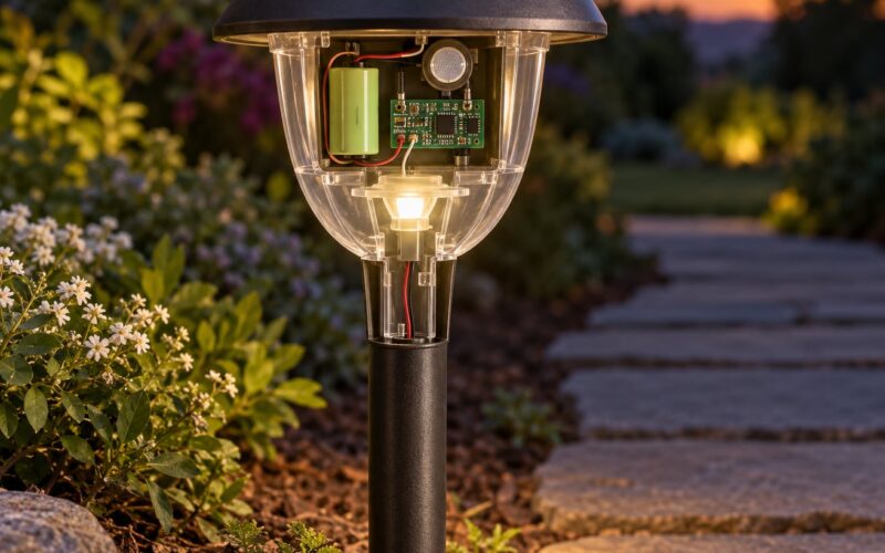 How Dusk to Dawn Sensors Work in Solar Lights (2026)