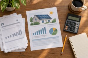 how to calculate home solar system size