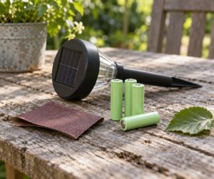 lithium vs nimh solar light batteries