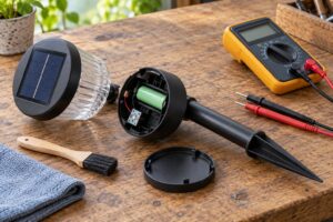 why solar lights die after one season