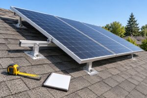 how much weight do solar panels add to a roof