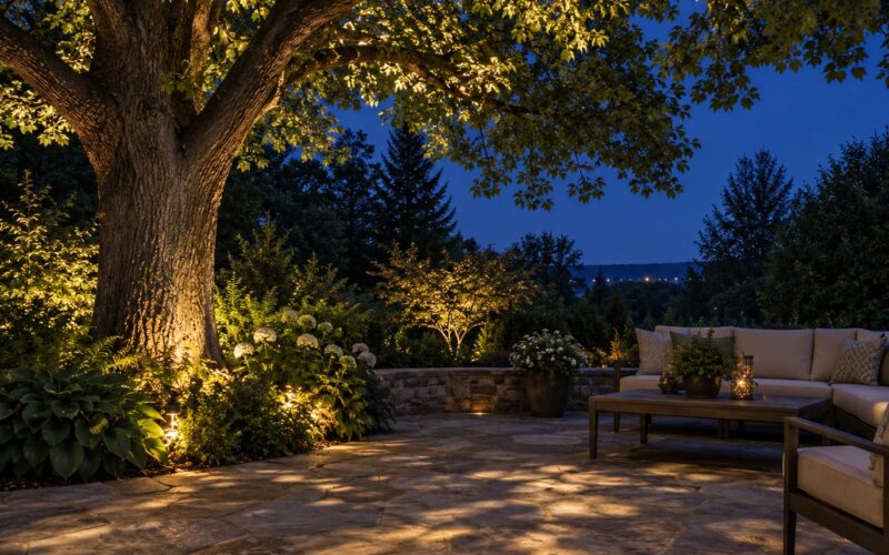 How to Use Moonlighting in Landscape Design (October 2026)
