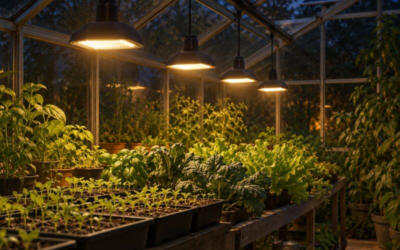How to Light a Greenhouse at Night: Easy Solar Setup (2026)