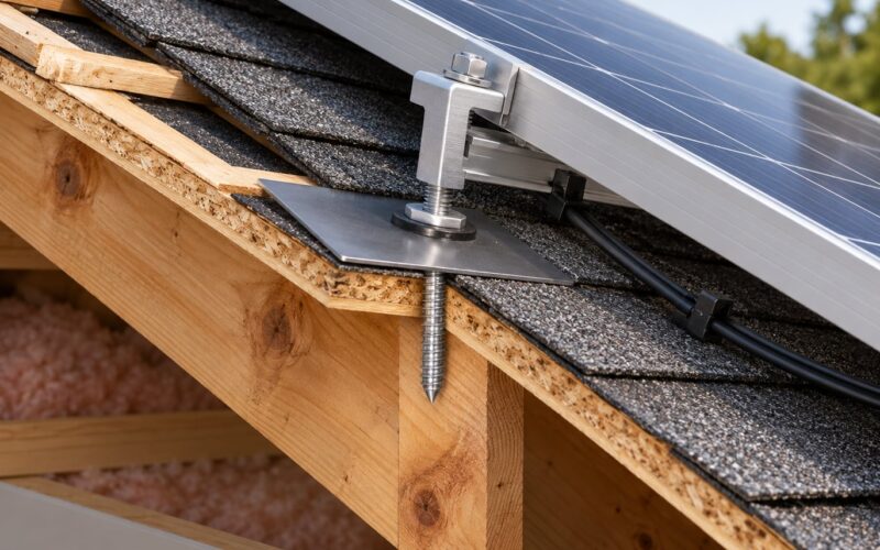 How Solar Panels Are Mounted to a Roof: Safe Step-by-Step (2026)