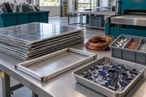 how solar panels are recycled