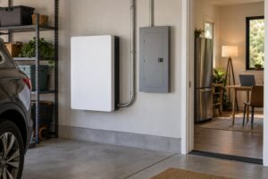 how long can a home battery power a house