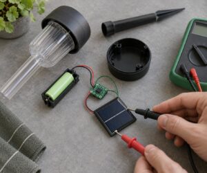 how to tell if a solar panel on a light is bad