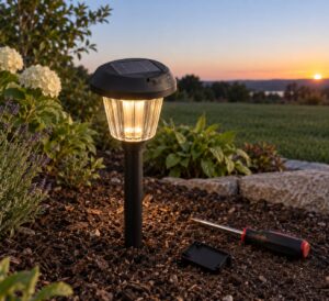 how to turn off solar lights