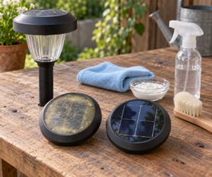how to remove oxidation from solar panels