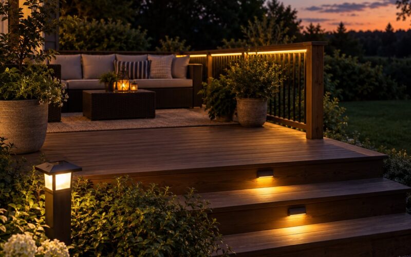 How to Light a Deck at Night: Easy Outdoor Lighting (October 2026)