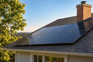 how roof shade affects solar panels