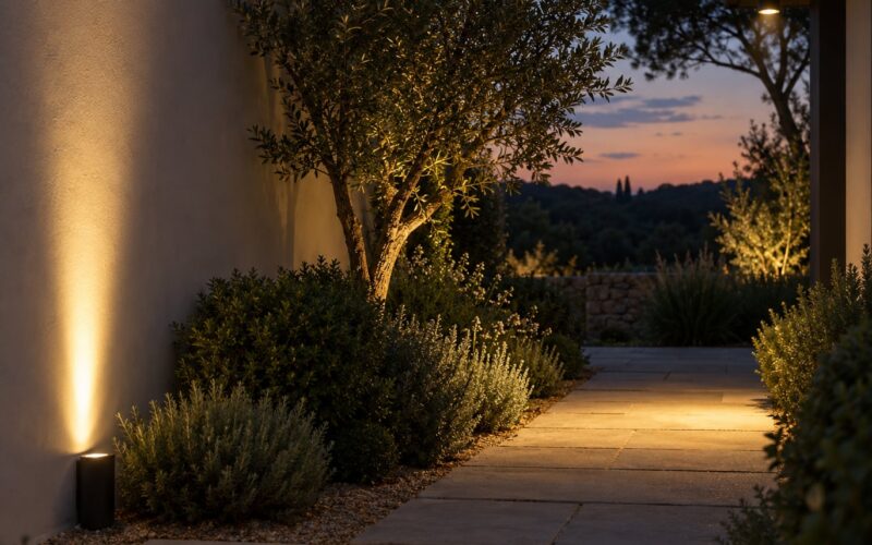 Uplighting vs Downlighting Outdoors Explained (2026)