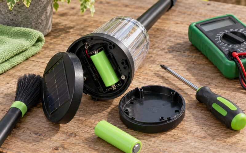 DIY Solar Light Repair Basics (2026): 6 Simple Fixes