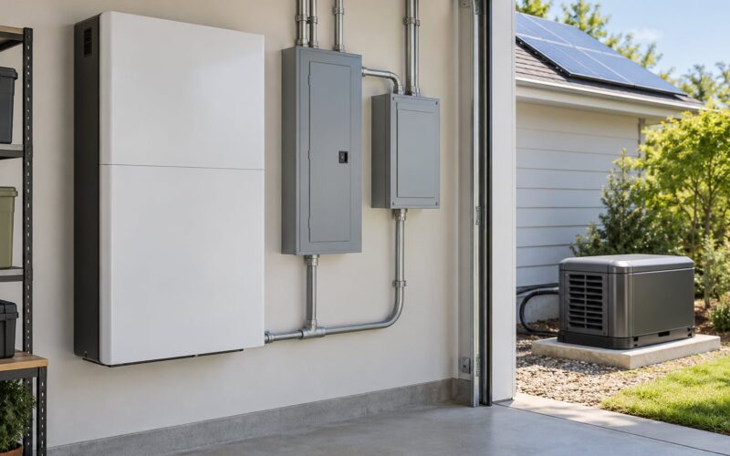 How to Size a Home Generator Versus Solar Battery in 2026
