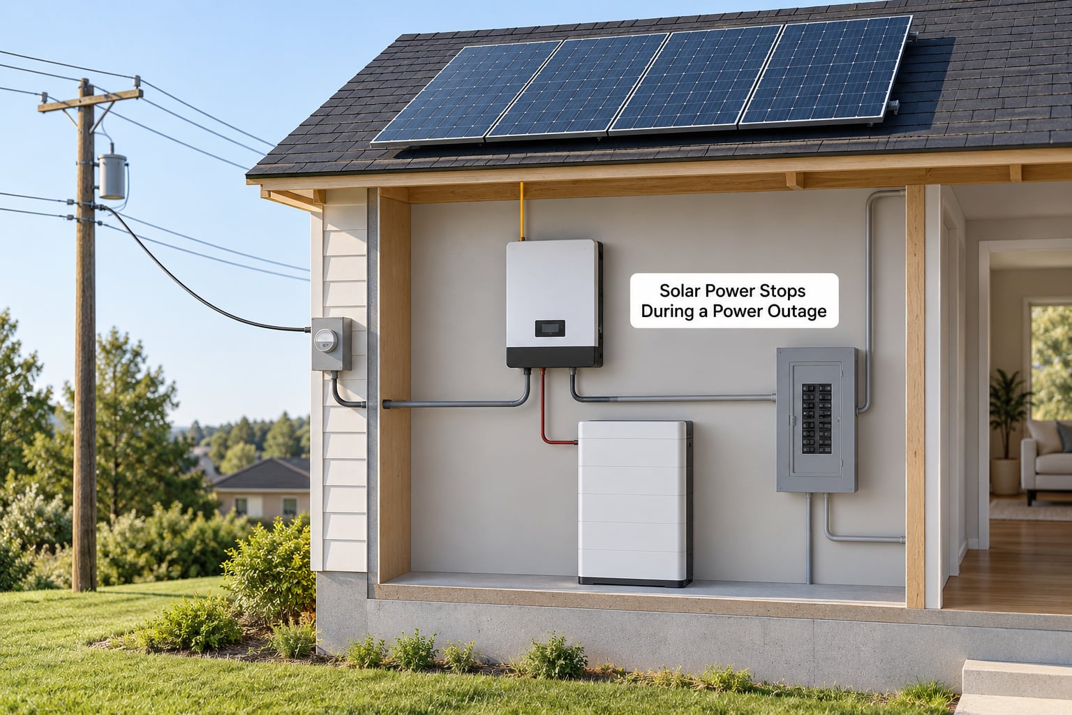 Solar Power Stops During a Power Outage