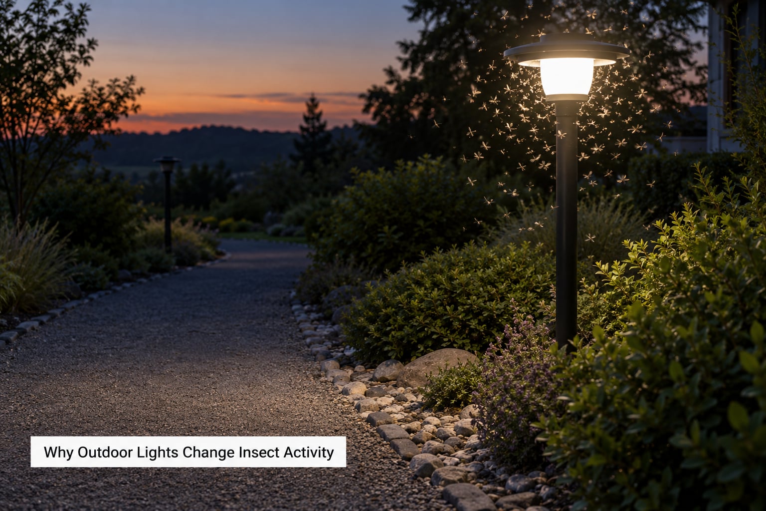 Why Outdoor Lights Change Insect Activity