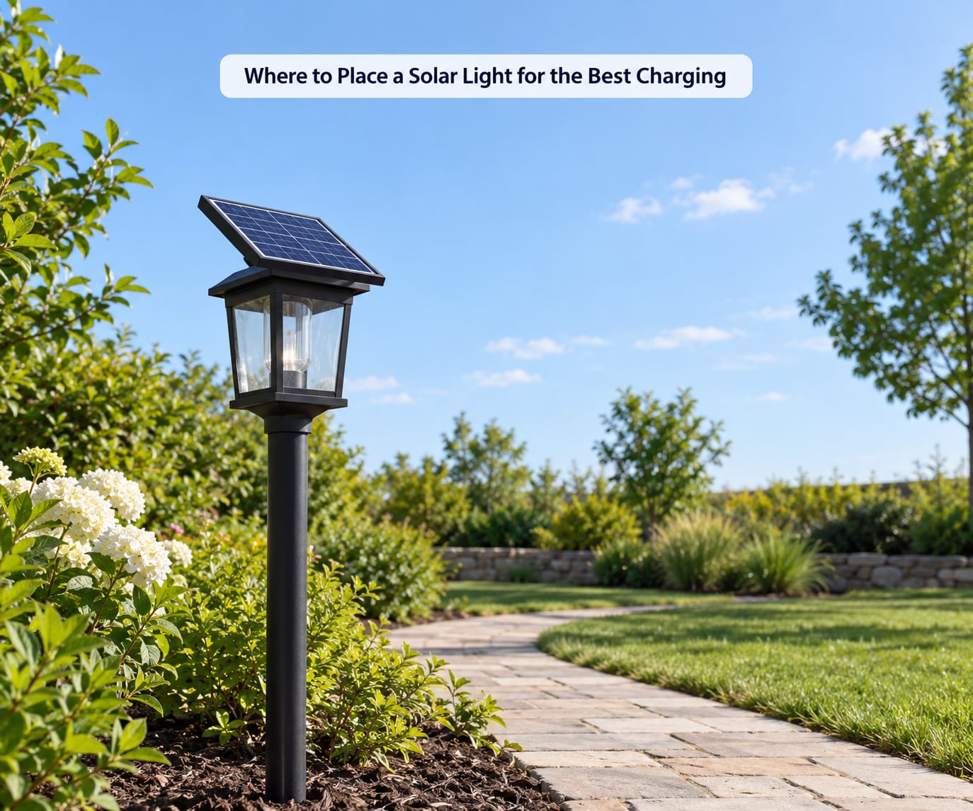 Where to Place a Solar Light for the Best Charging