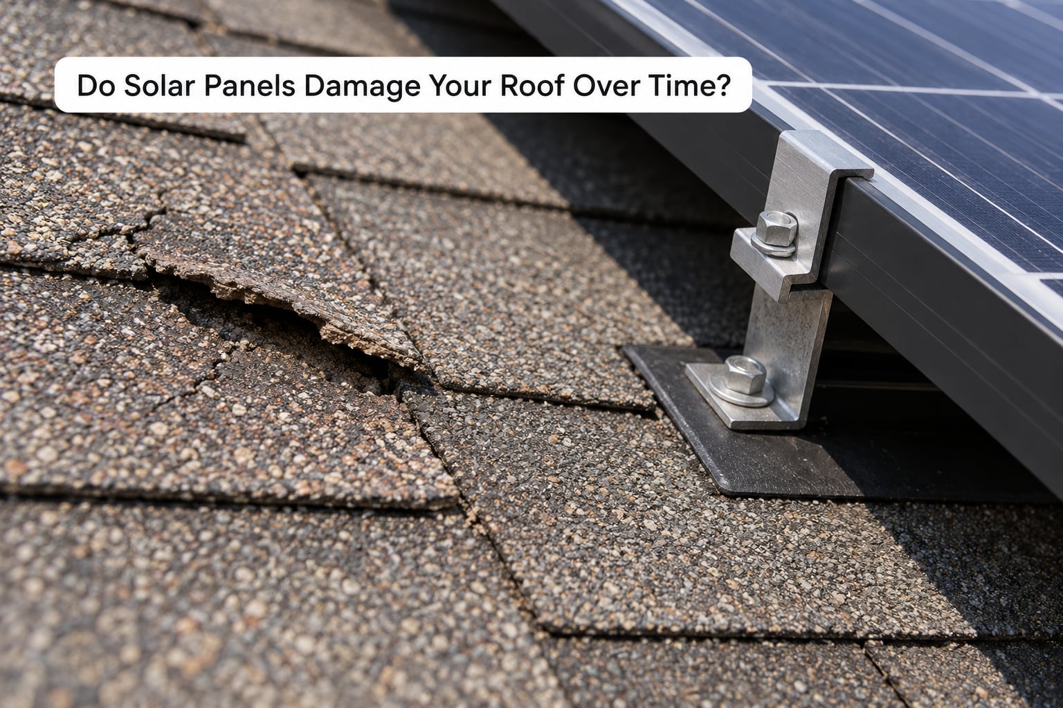 Do Solar Panels Damage Your Roof Over Time?