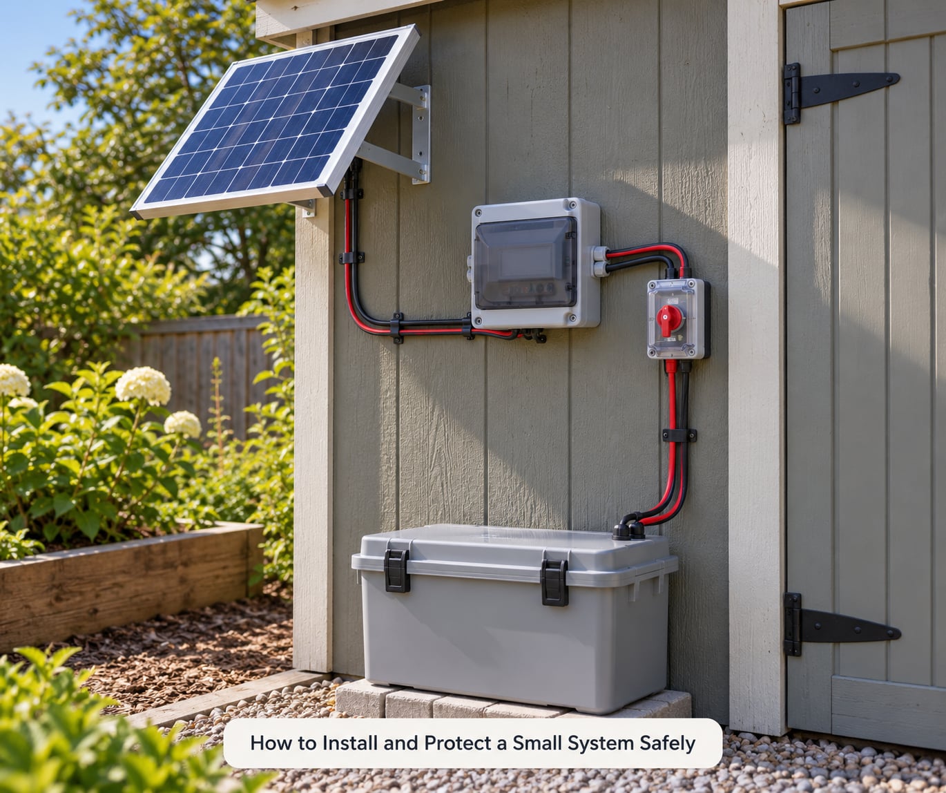 How to Install and Protect a Small System Safely