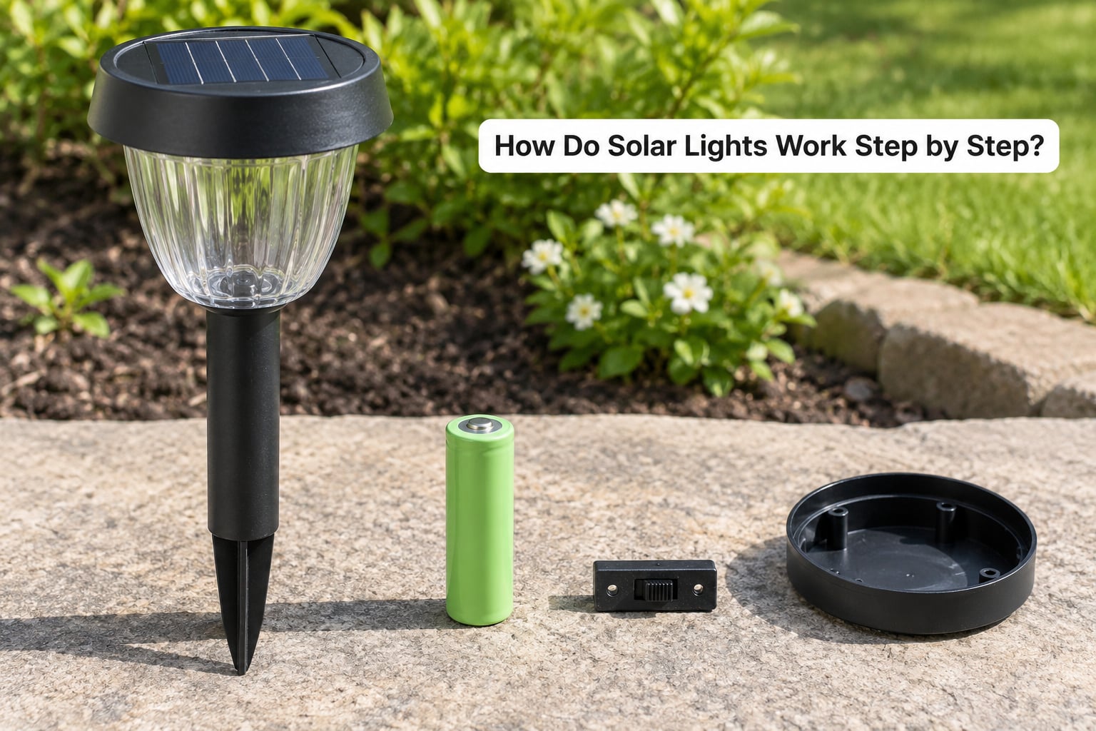 How Do Solar Lights Work Step by Step?