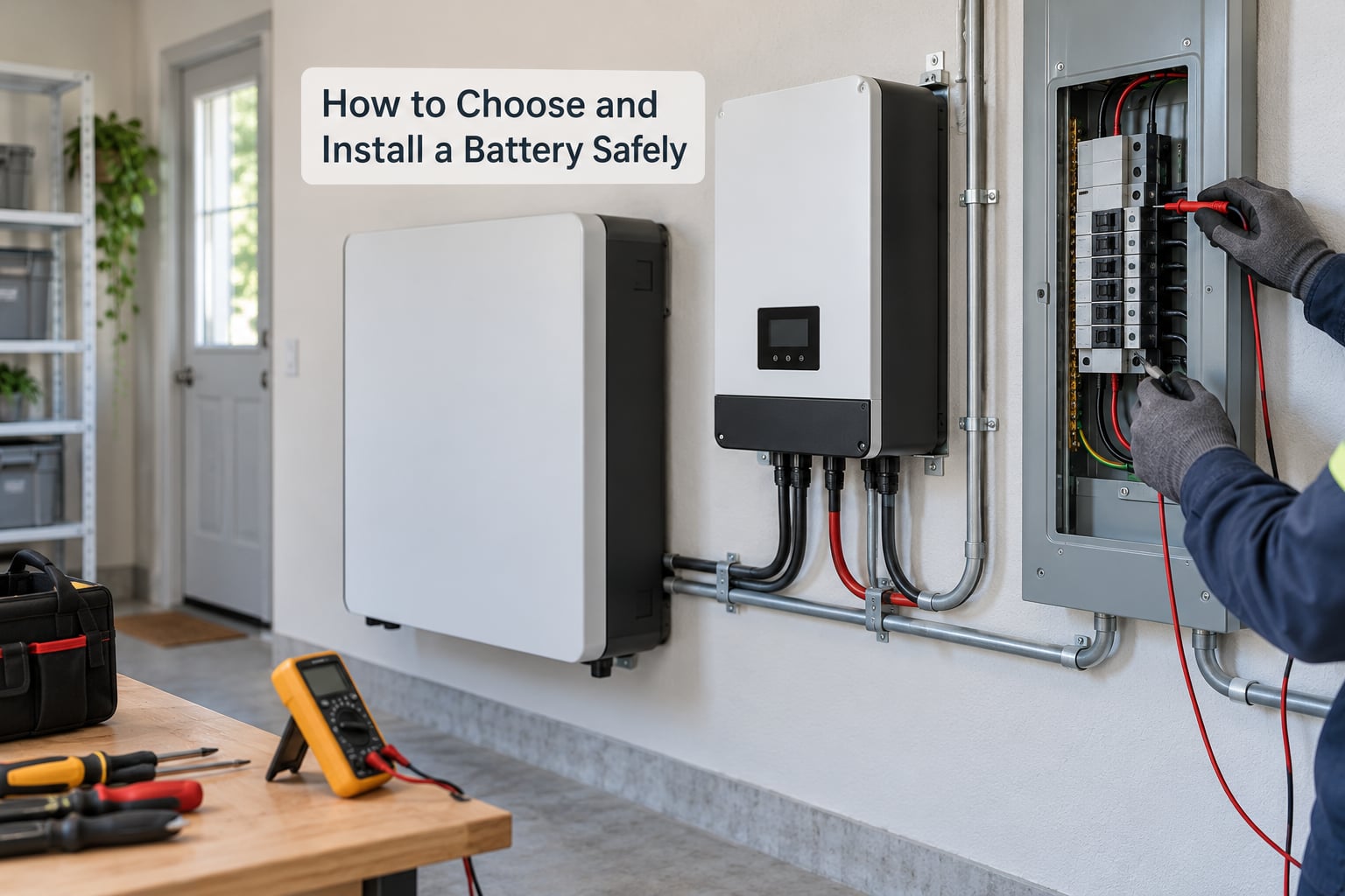 How to Choose and Install a Battery Safely