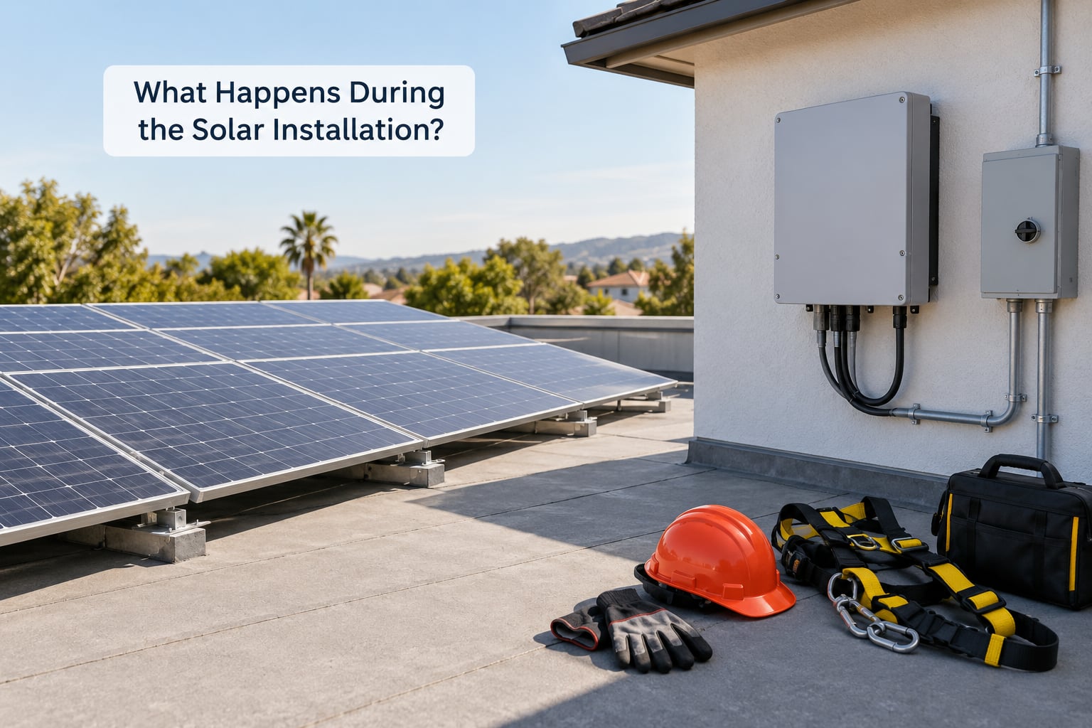 What Happens During the Solar Installation?