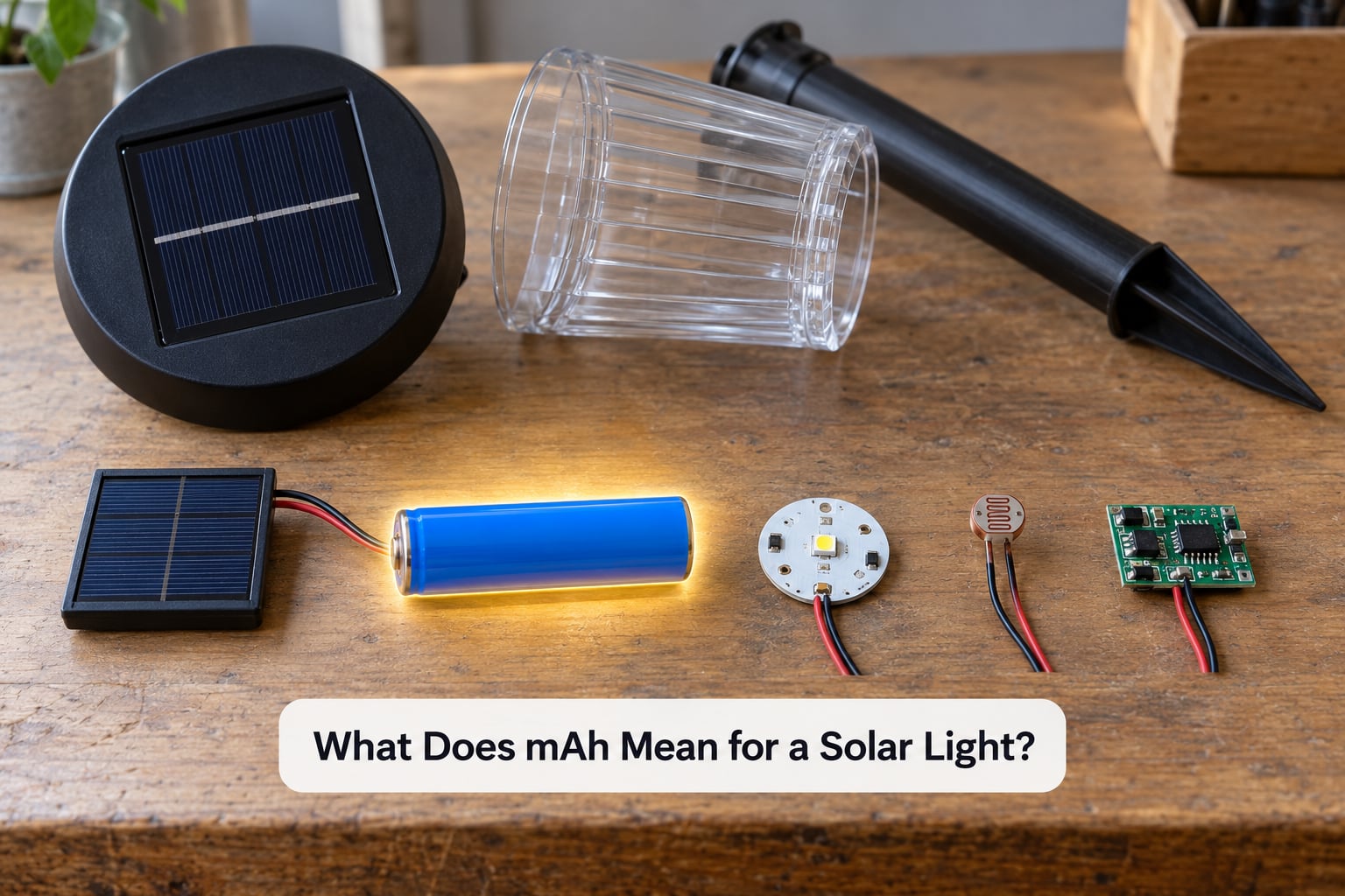 What Does mAh Mean for a Solar Light?