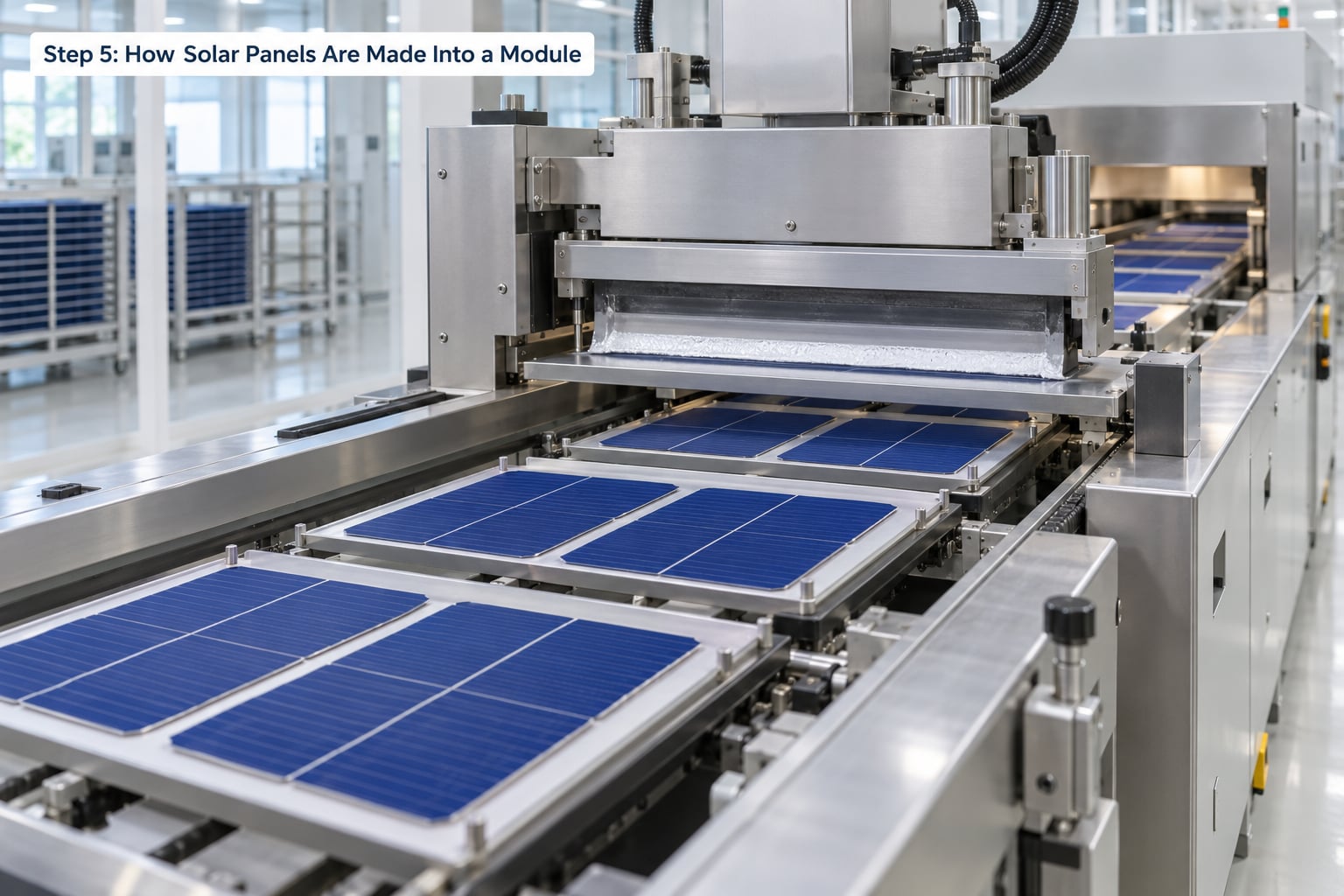 Step 5: How Solar Panels Are Made Into a Module