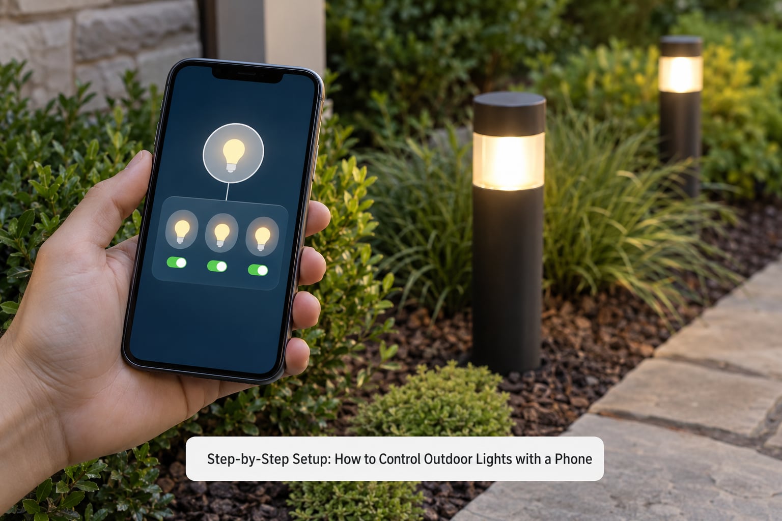 Step-by-Step Setup: How to Control Outdoor Lights with a Phone