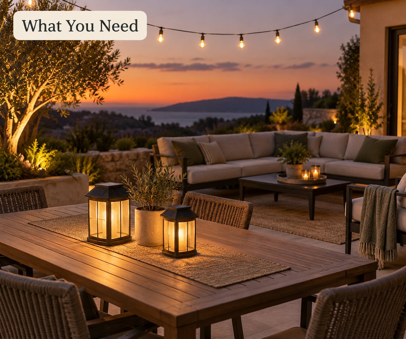 What You Need
