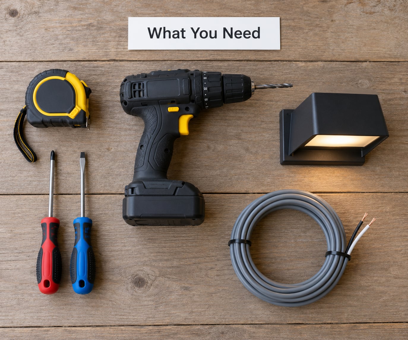 What You Need