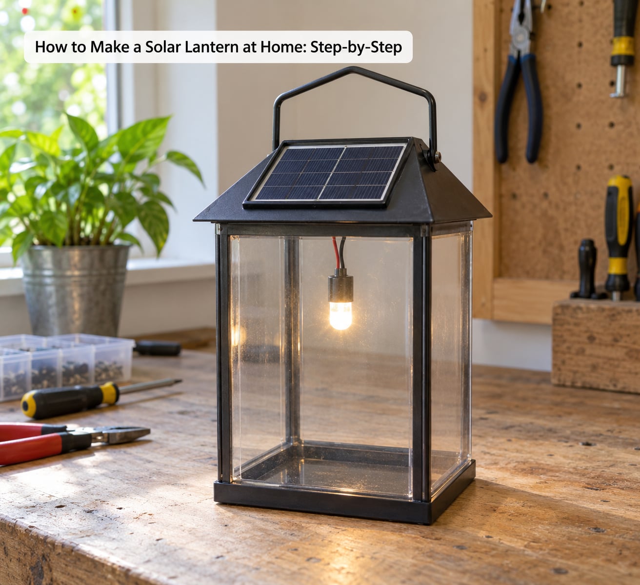 How to Make a Solar Lantern at Home: Step-by-Step