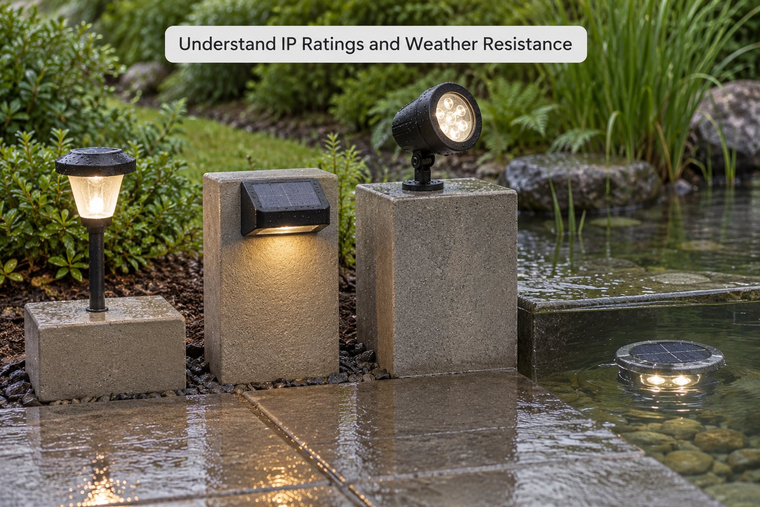 Understand IP Ratings and Weather Resistance