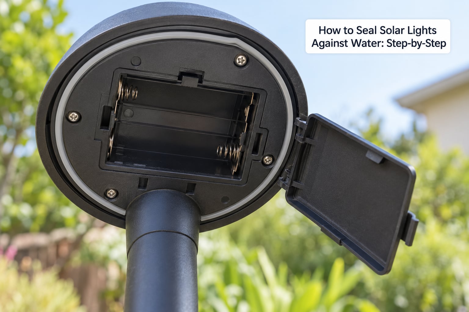 How to Seal Solar Lights Against Water: Step-by-Step