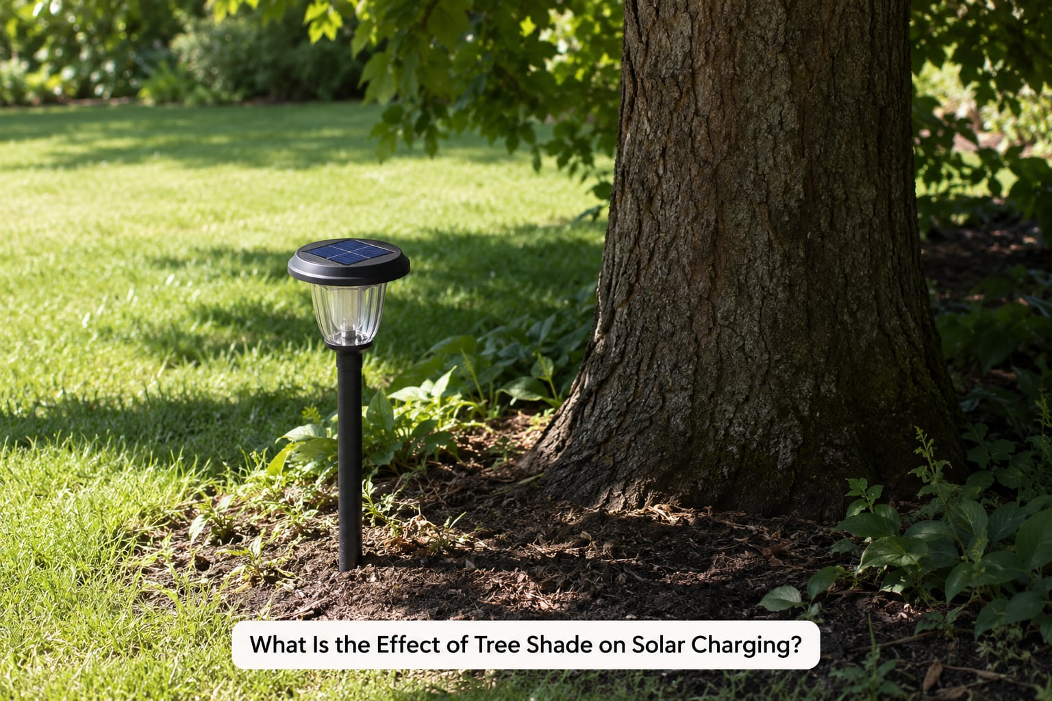 What Is the Effect of Tree Shade on Solar Charging?