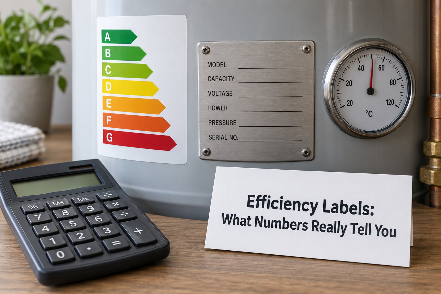 Efficiency Labels: What Numbers Really Tell You
